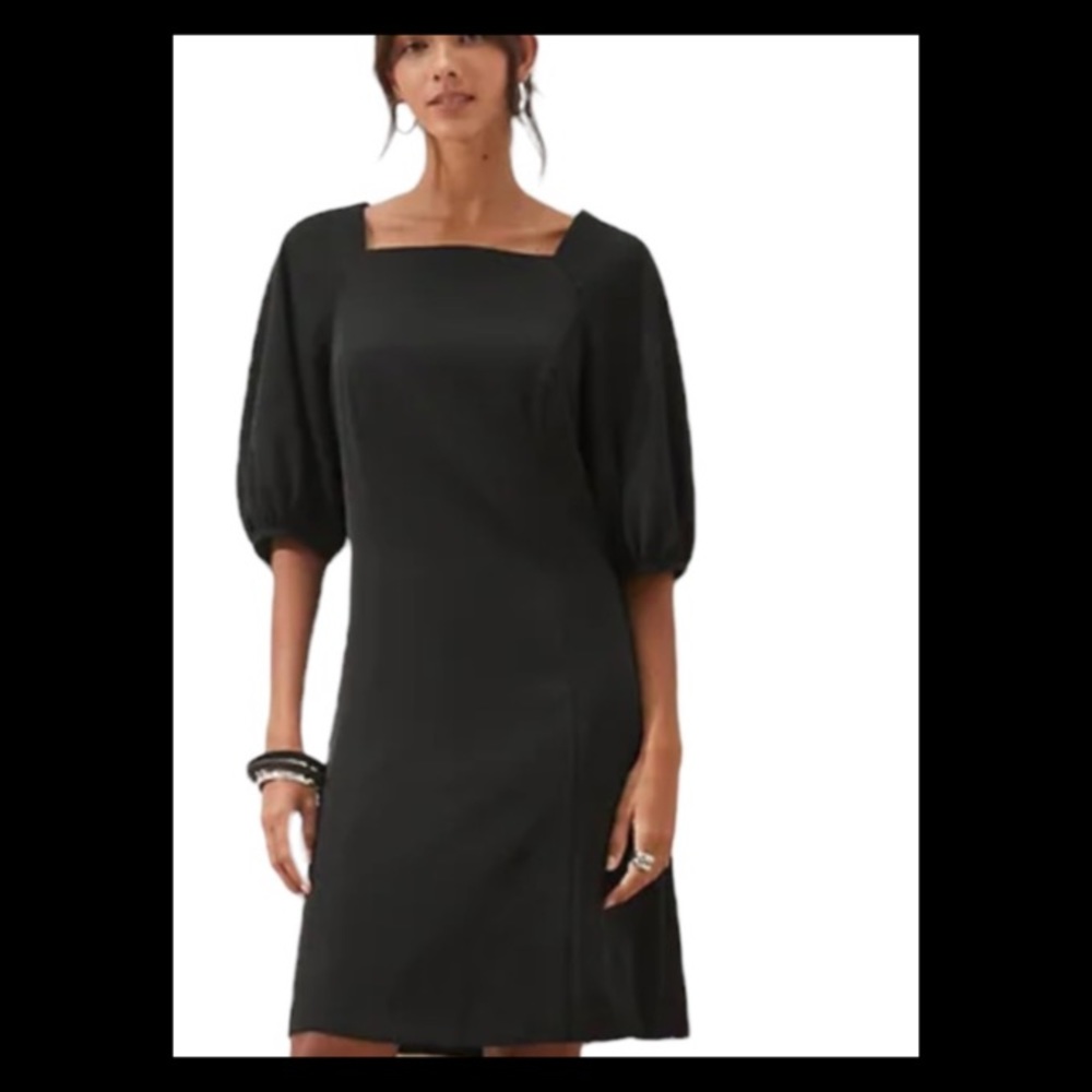 NWT Banana Republic Sheath Lined Dress size Large Luscious Green